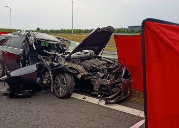 Śmiertelny wypadek na S7 pod Grójcem
