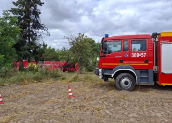 Tragiczny wypadek awionetki w Krzycku Wielkim. Dwie osoby nie żyją