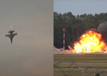 Katastrofa samolotu F16. Pojawił się nowy film