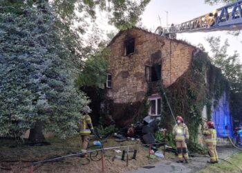 Pożar kamienicy w Lublinie. Nie żyją dwie osoby