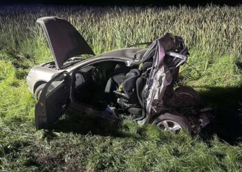 Tragedia na DK57. Nie żyje ojciec i jego synek