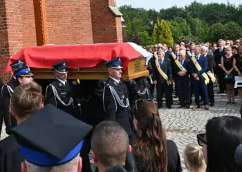 Ostatnie pożegnanie druha Krystiana Dułaka