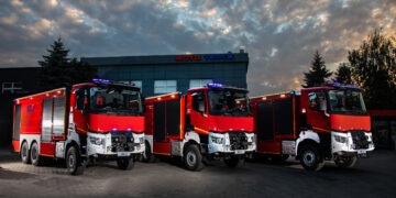 Renault K 440 6×6 – ciężki samochód ratowniczo-gaśniczy, który nie zna kompromisów