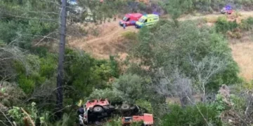 Tragiczny wypadek w Portugalii: dwóch strażaków nie żyje, trzech rannych