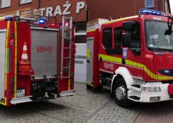 Samochody OSP Radzymin jeszcze bardziej widoczne