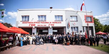 100-lecie OSP Pionki. Uroczysty apel, defilada i strażacki festyn