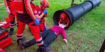 III Młodzieżowe Zawody Ratownicze w Golinie – młodzi ratownicy w akcji