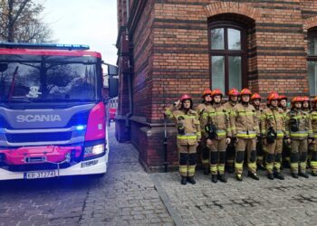 Strażackie syreny dla zmarłego druha