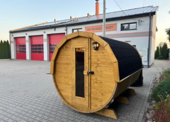 Strażacy z Borzęcina Dużego zyskali… saunę