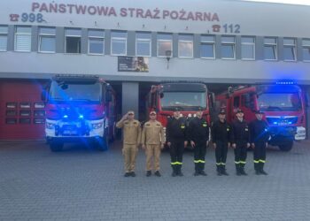 Strażackie syreny zawyły dla zmarłego druha