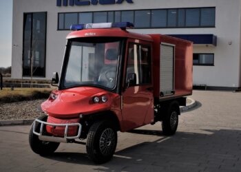 Meleksy jako ekotransportery dla Państwowej Straży Pożarnej