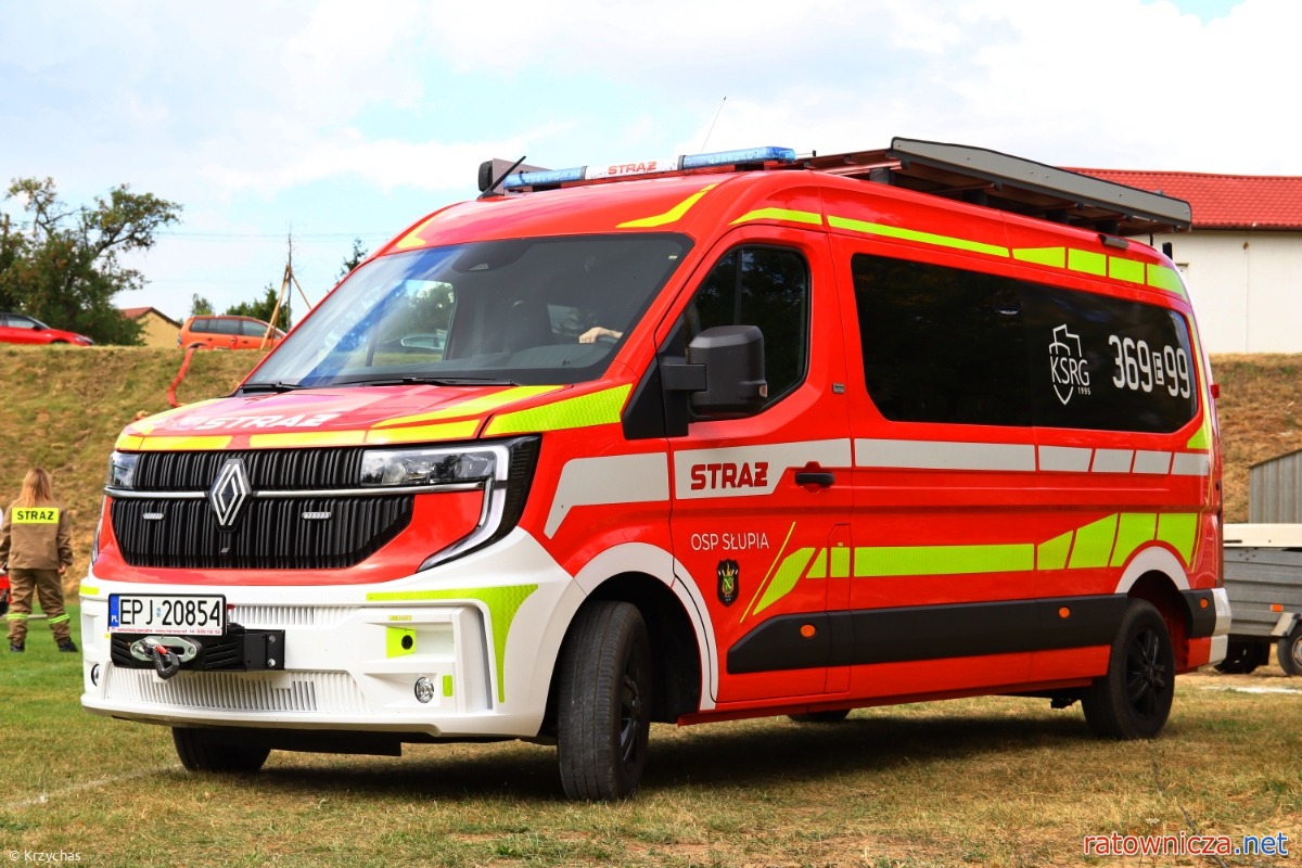 Nowy lekki Master usprawni działania OSP Słupia