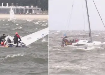 Regaty na Zatoce Gdańskiej zakończone akcją SAR