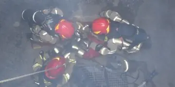 Roty asekuracyjne PSP zeszły pod ziemię