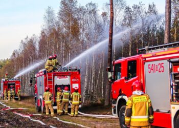 Ćwiczenia pomorskich strażaków ‘HEWELIUSZ 2025’