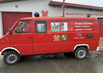 Strażacy wystawili na licytację swój pojazd. Dochód wesprze chorych druhów