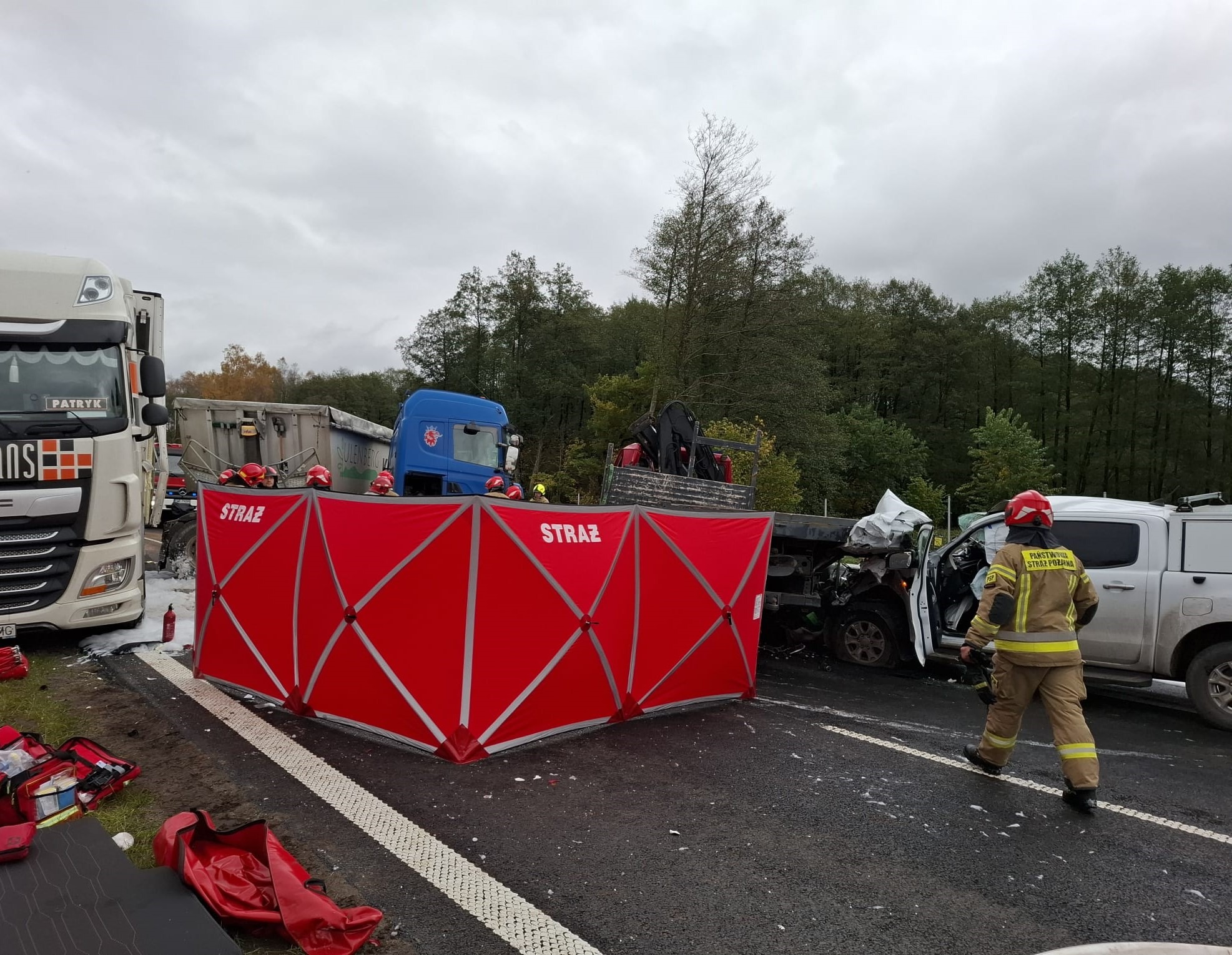 Tragiczny wypadek na Trasie Kaszubskiej