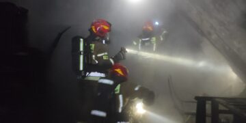 Braniewo. Nocny pożar mieszkania w budynku wielorodzinnym