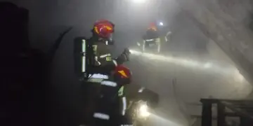 Braniewo. Nocny pożar mieszkania w budynku wielorodzinnym