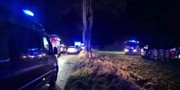 Wypadek w Ostropolu. Zginęły dwie młode osoby