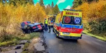 Sześć osób rannych w wypadku między Arłamowem a Kwaszeniną