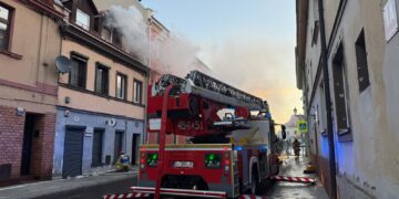 Tragiczny pożar w Pyskowicach. Nie żyje jedna osoba