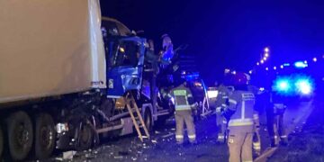 Wypadek i karambol na obwodnicy Suwałk