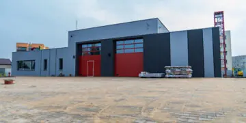 Trwa budowa nowej remizy dla OSP w Paterku