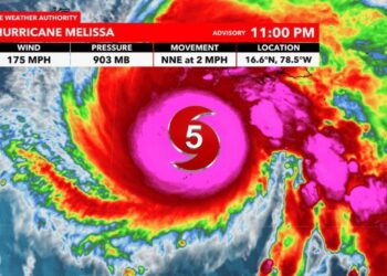 Huragan Melissa zagraża Jamajce. Padają kolejne rekordy