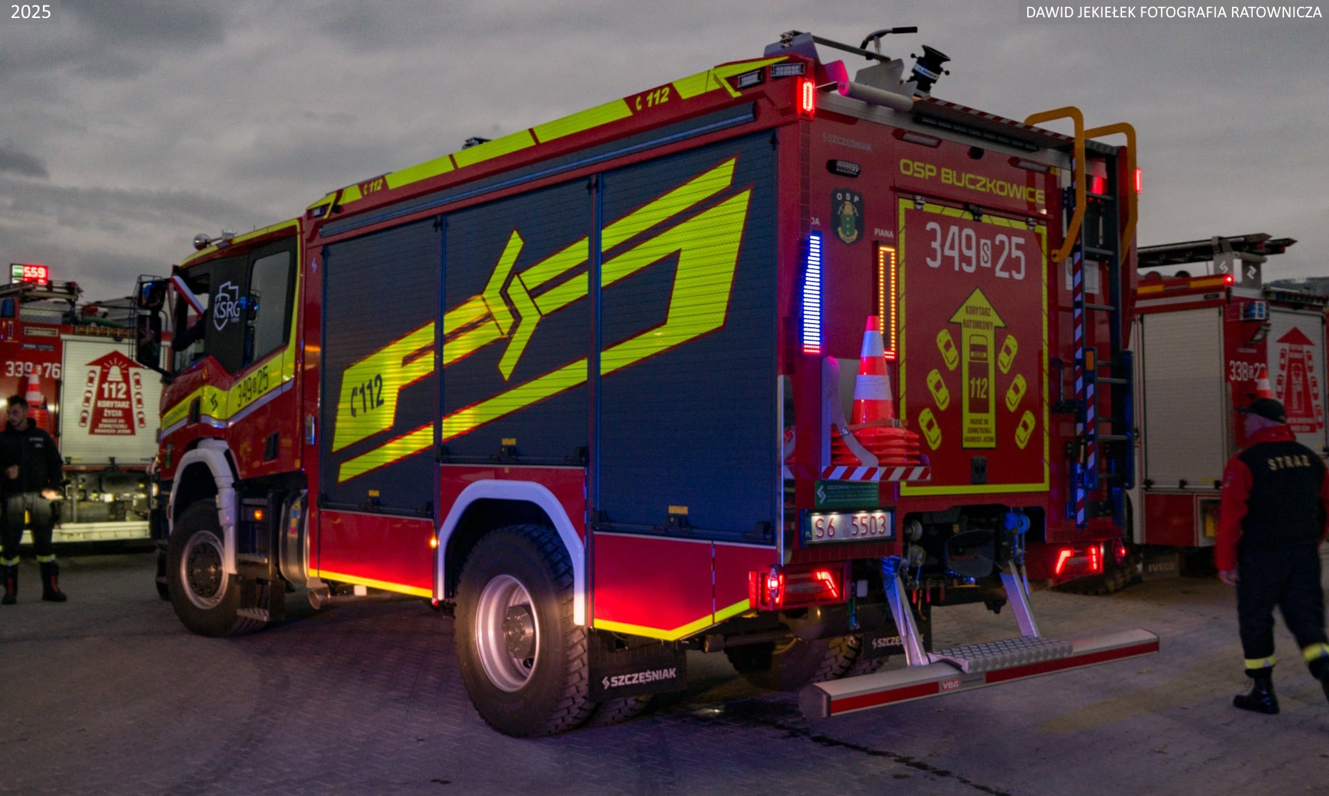 Ciężka Scania dla strażaków z OSP Buczkowice