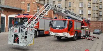 Niskopodwoziowe drabiny Magirusa trafią do Państwowej Straży Pożarnej