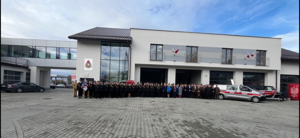 KP PSP w Lubaczowie zyskała nowy budynek