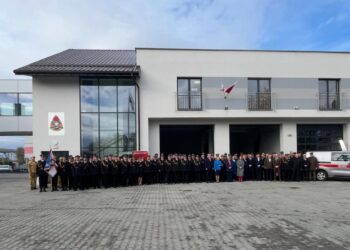 KP PSP w Lubaczowie zyskała nowy budynek