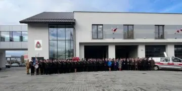 KP PSP w Lubaczowie zyskała nowy budynek