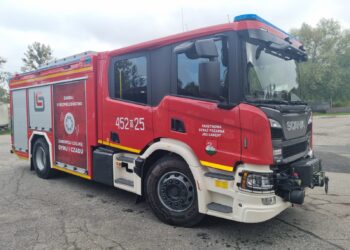 Nowy wóz strażacki już w gliwickiej ‘dwójce’