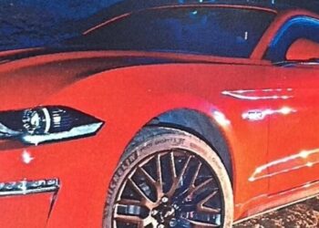 Mustang pijanego kierowcy trafi do policji