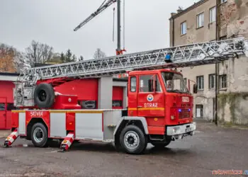 Strażacy z Tomaszowa Mazowieckiego mają ‘nową’ drabinę