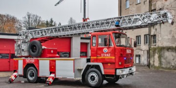 Strażacy z Tomaszowa Mazowieckiego mają ‘nową’ drabinę