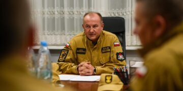 Gwiazdka generalska dla Pomorskiego Komendanta Wojewódzkiego PSP