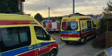 Rodzina zatruła się tlenkiem węgla. Czujka nie zadziałała