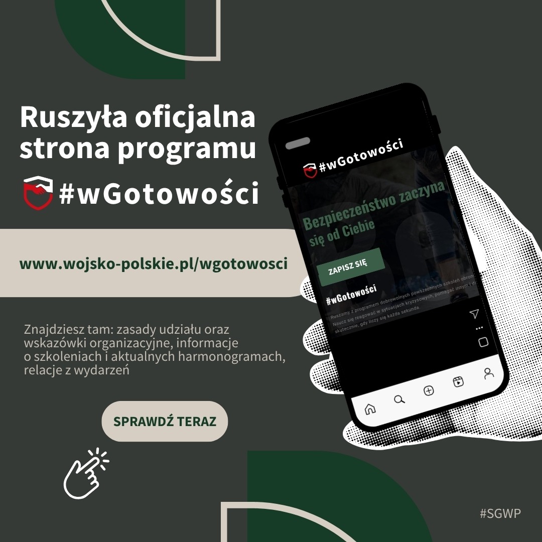 WGotowości. Powszechne szkolenia obronne dla wszystkich