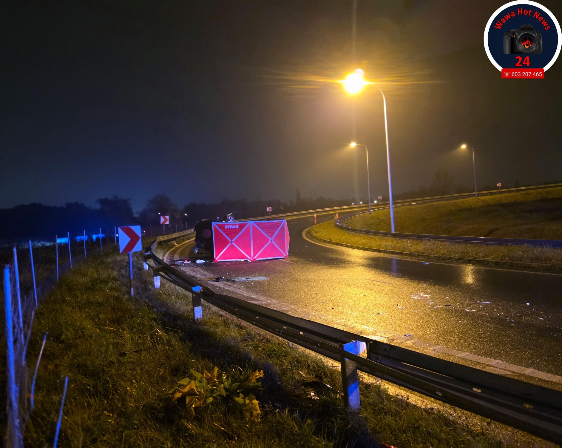 Tragiczny wypadek w Warszawie. Zginęła kobieta