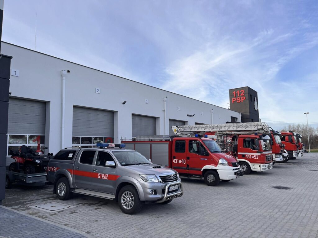 Trwa wielka przeprowadzka strażaków z KP PSP Końskie