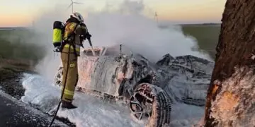 Wypadek w Margonińskiej Wsi. Jedna osoba w szpitalu