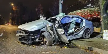 Wypadek pod Stadionem Narodowym. Strażacy ewakuowali poszkodowanych