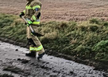 Błoto na drodze? Strażacy posprzątają…