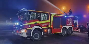 OSP Złotokłos z nowym ciężkim wozem