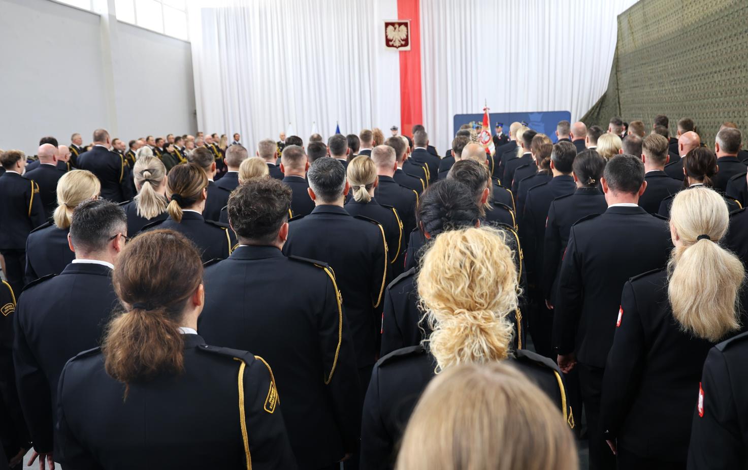 Promocja oficerska w PSP z okazji 11 listopada