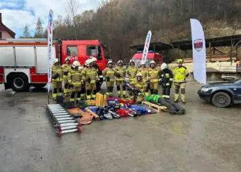 Strażacy z OSP Grywałd i OSP Kluszkowce doskonalili umiejętności z ratownictwa technicznego