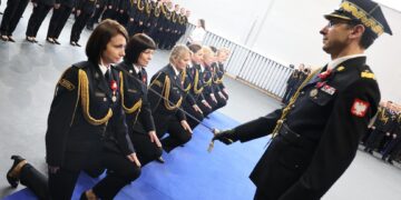 Promocja oficerska w PSP z okazji 11 listopada